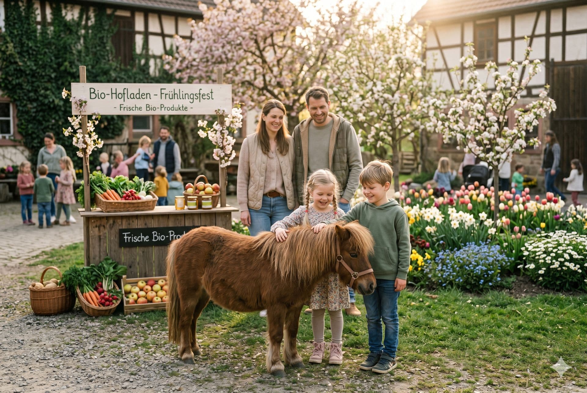 Frühlingsfest am Hof